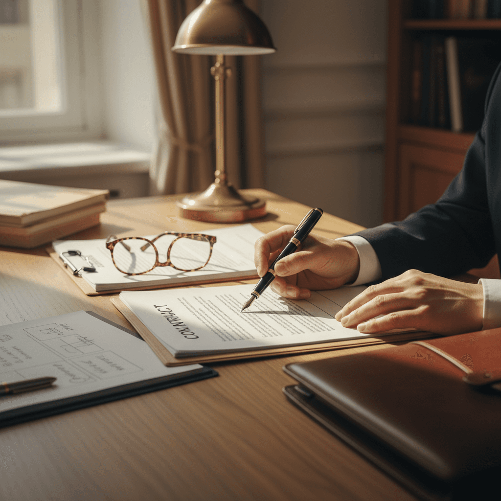 Contract management and compliance oversight